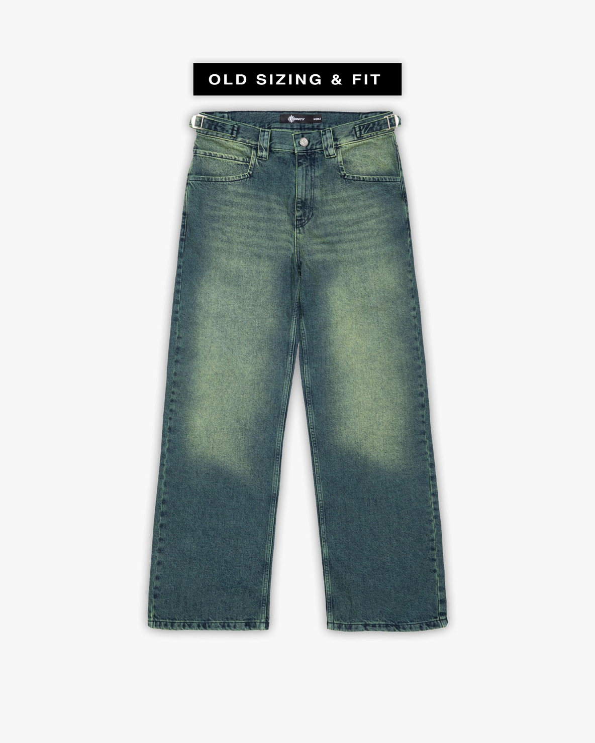 GREEN TINTED DENIM (OLD SIZING)*