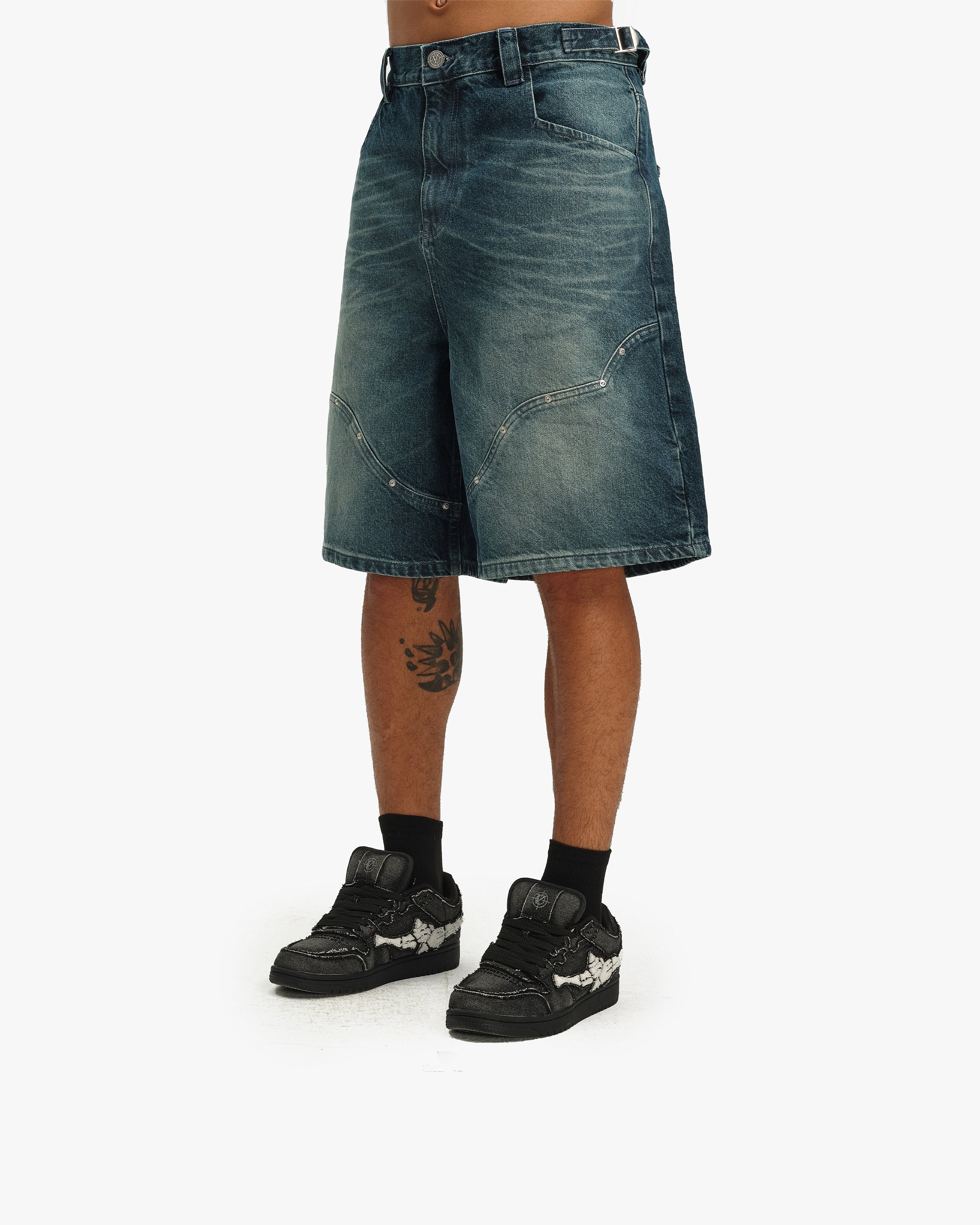 WILD SOUTH DENIM JORTS LAKE