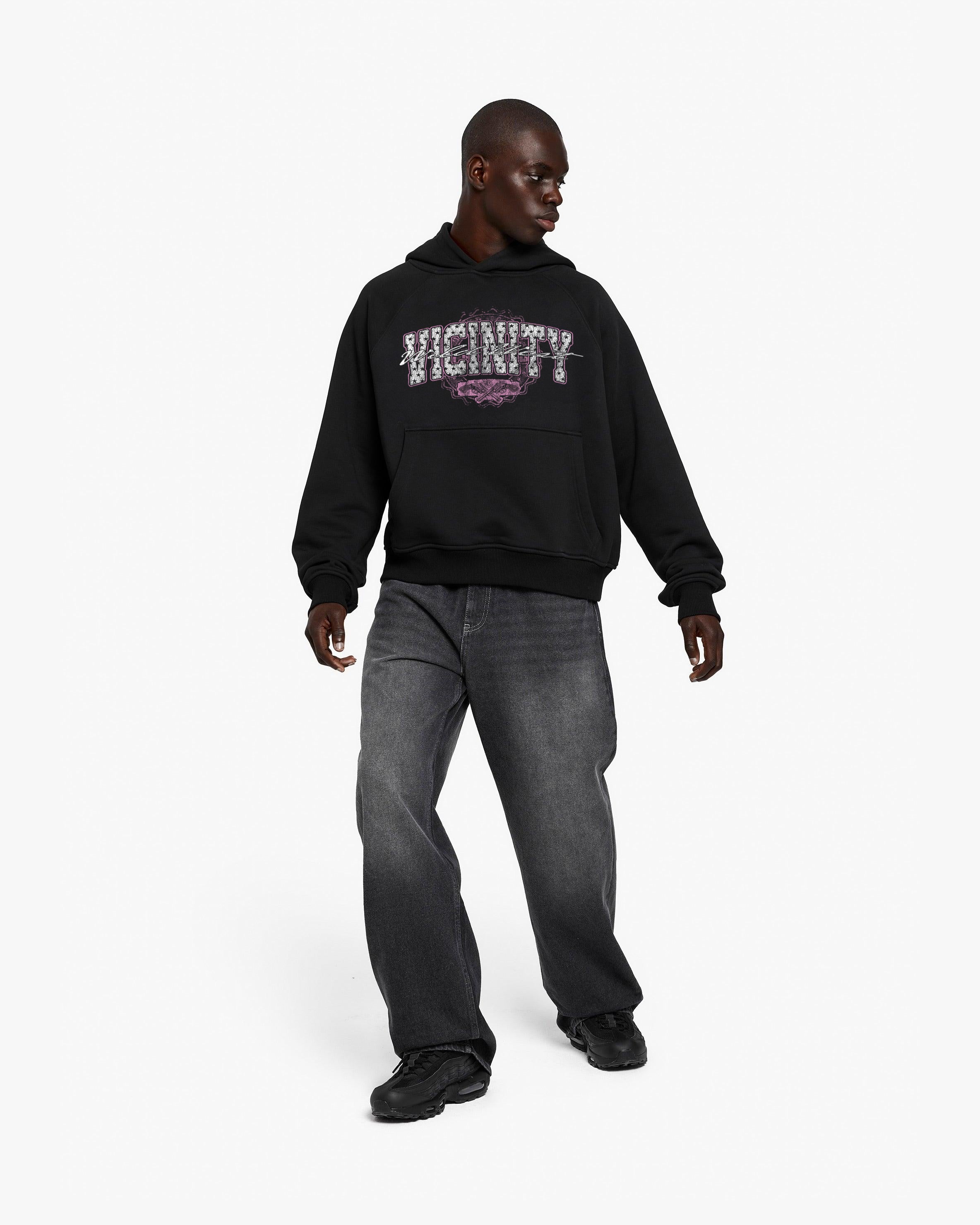 WESTERN HOODIE BLACK