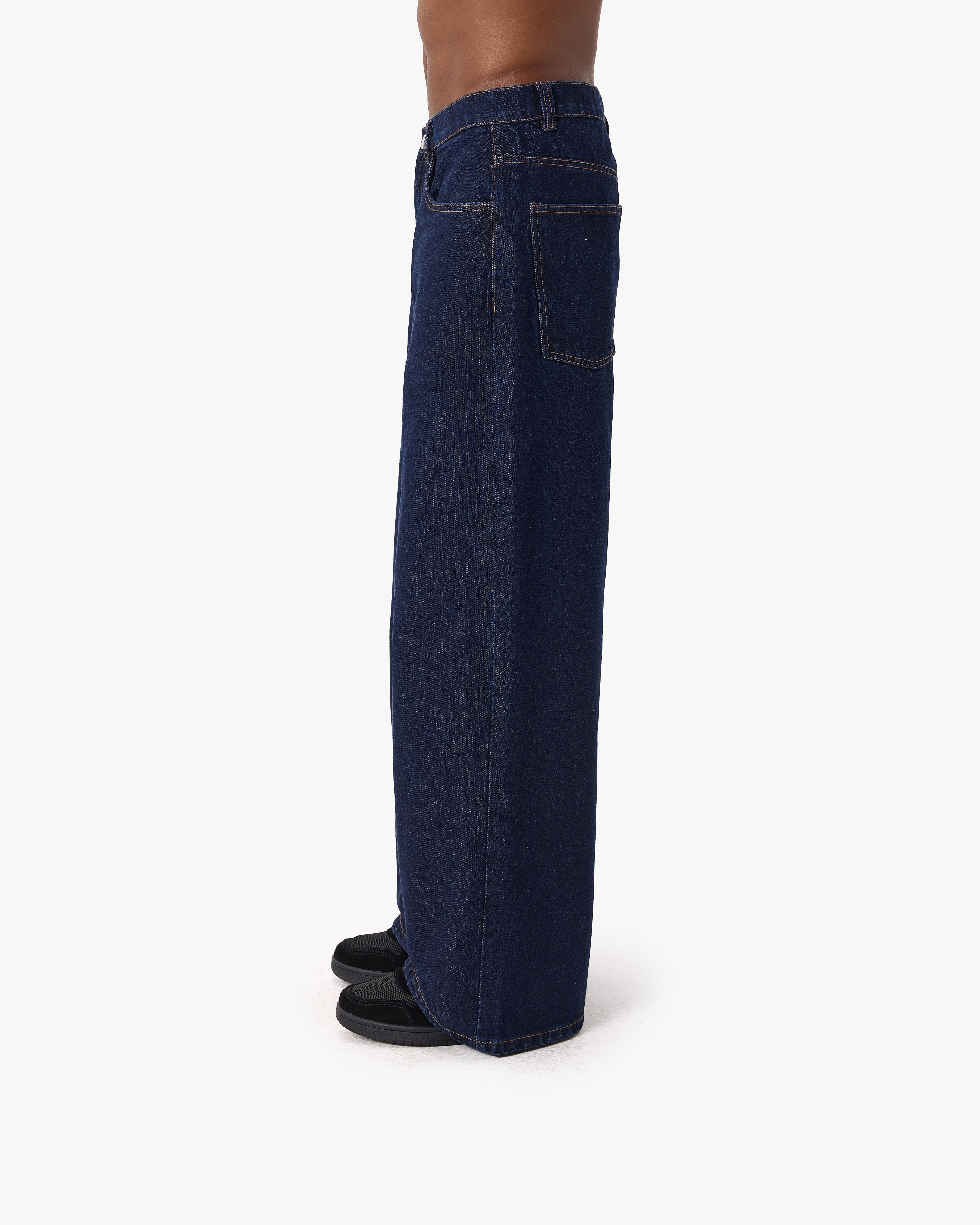 THE BAGGY DENIM RAW BLUE