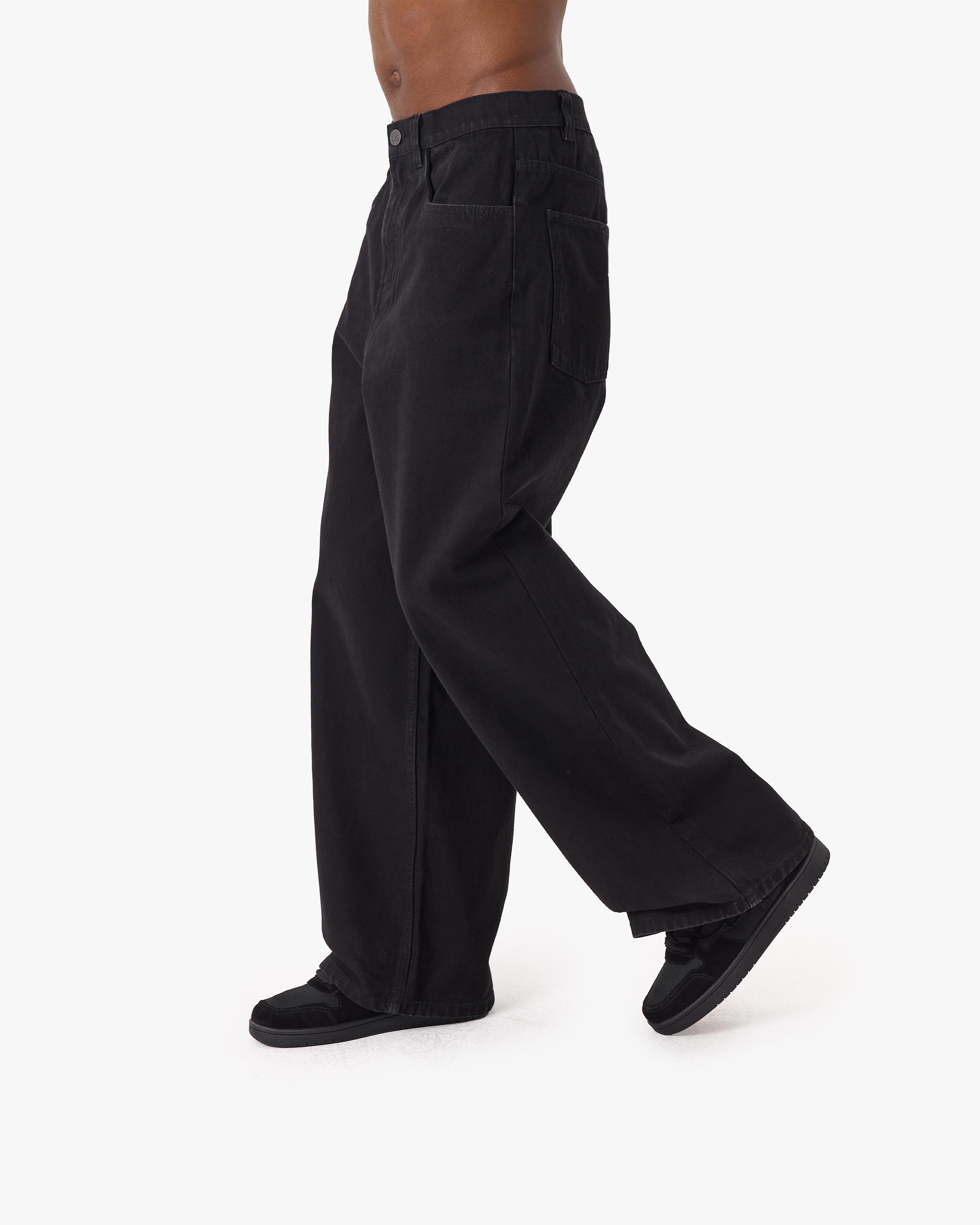 THE BAGGY DENIM PURE BLACK
