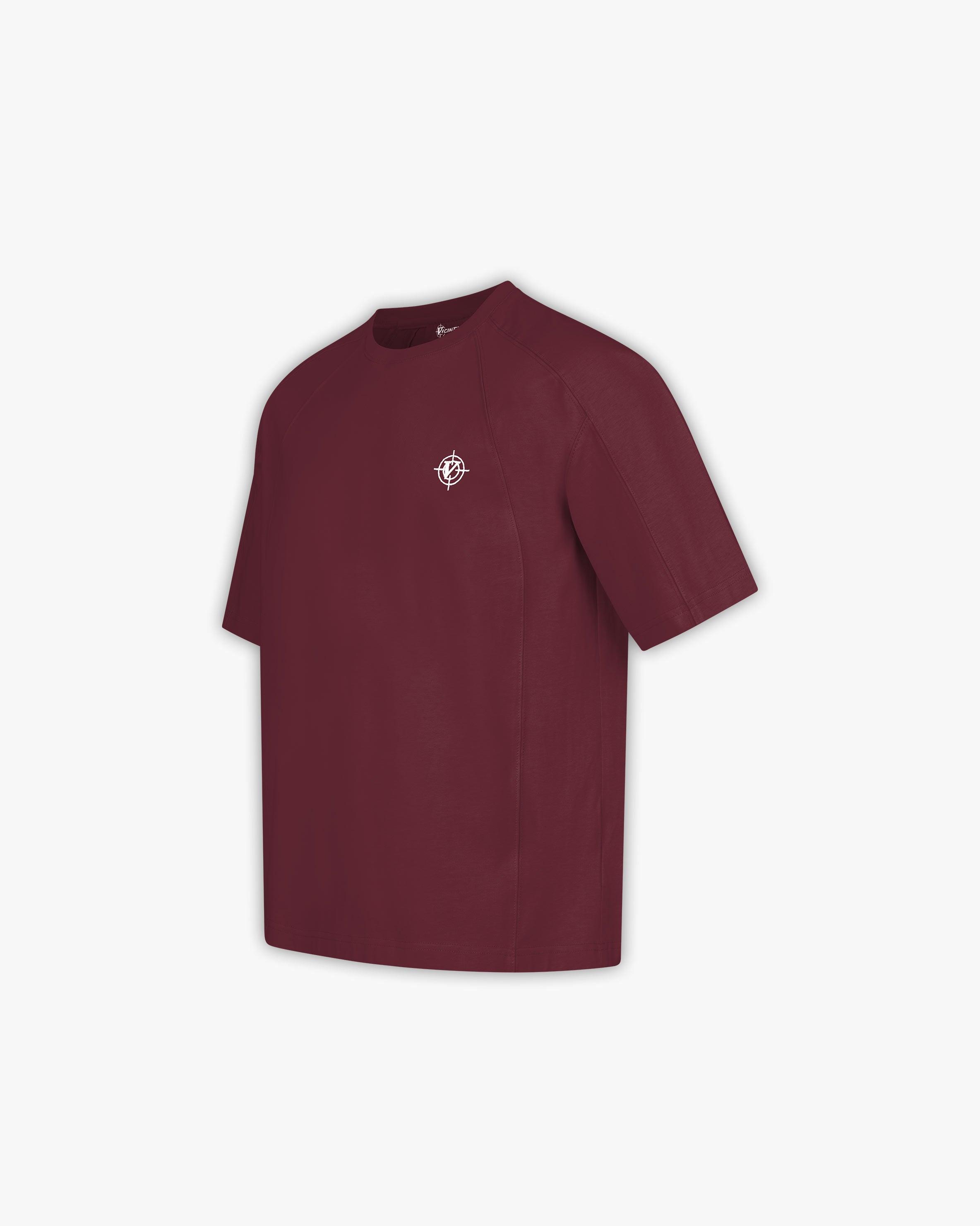 T-SHIRT WINE RED
