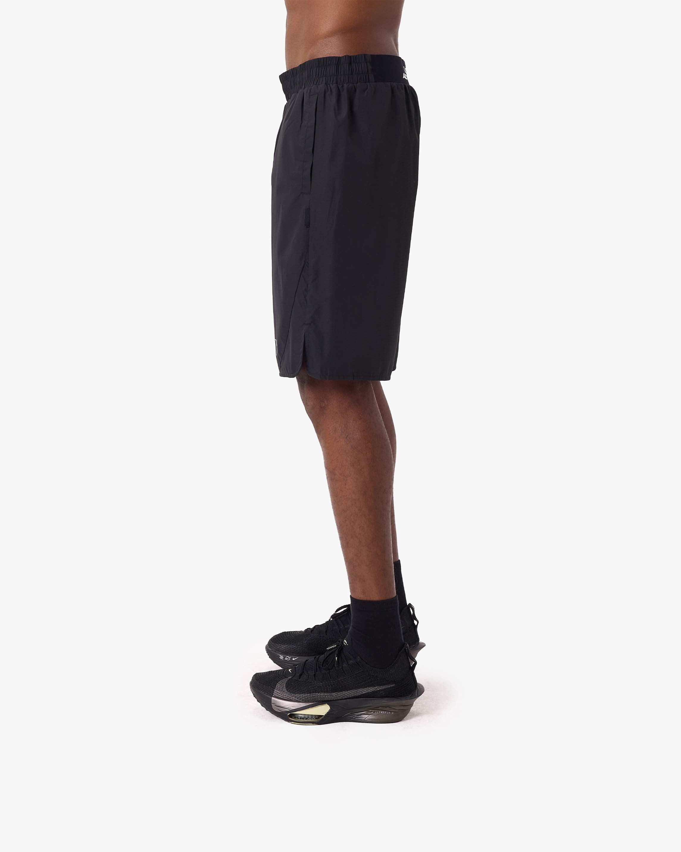 ACTIVEWEAR TRACK SHORTS BLACK
