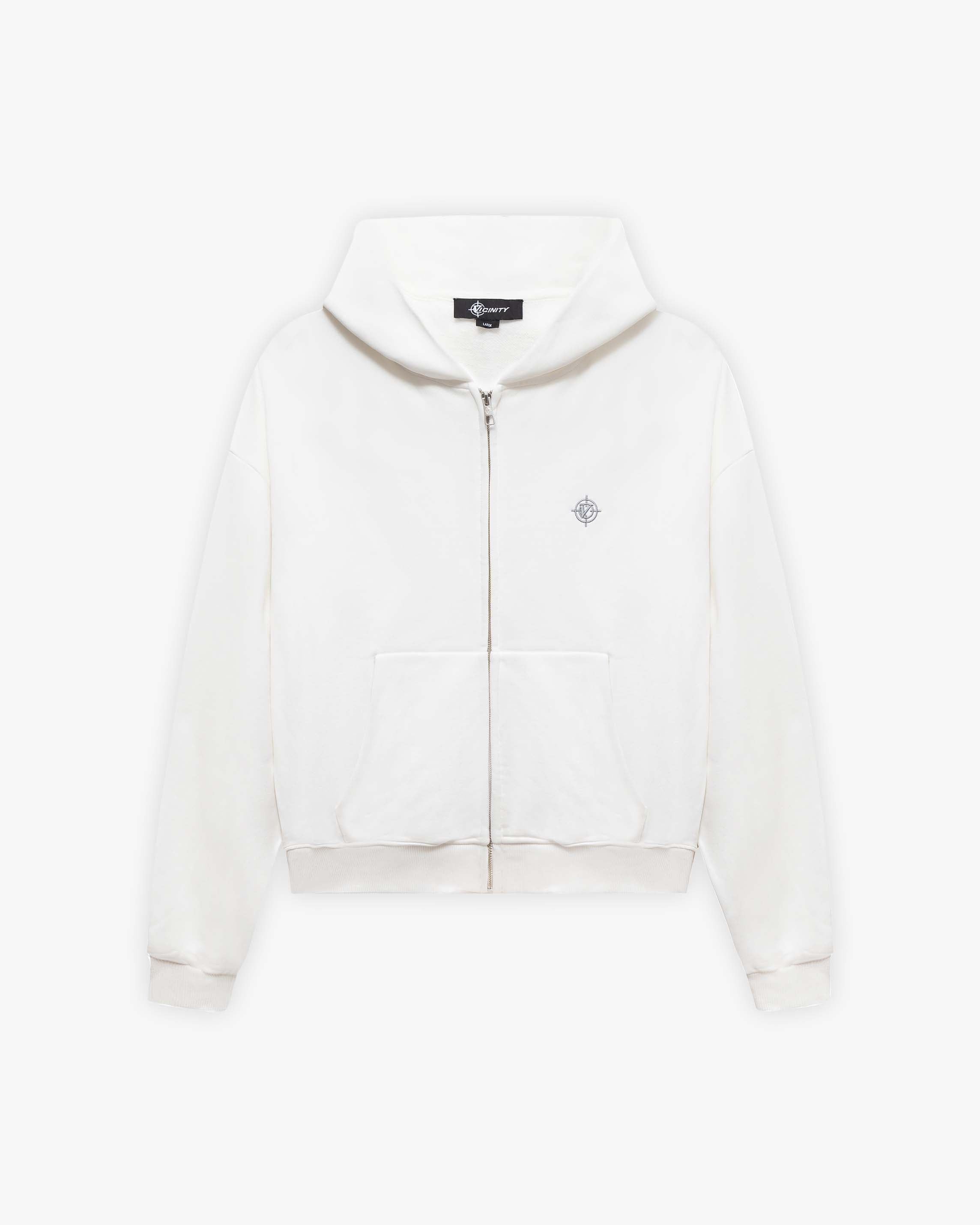 SOFTS ZIP-HOODIE WHITE