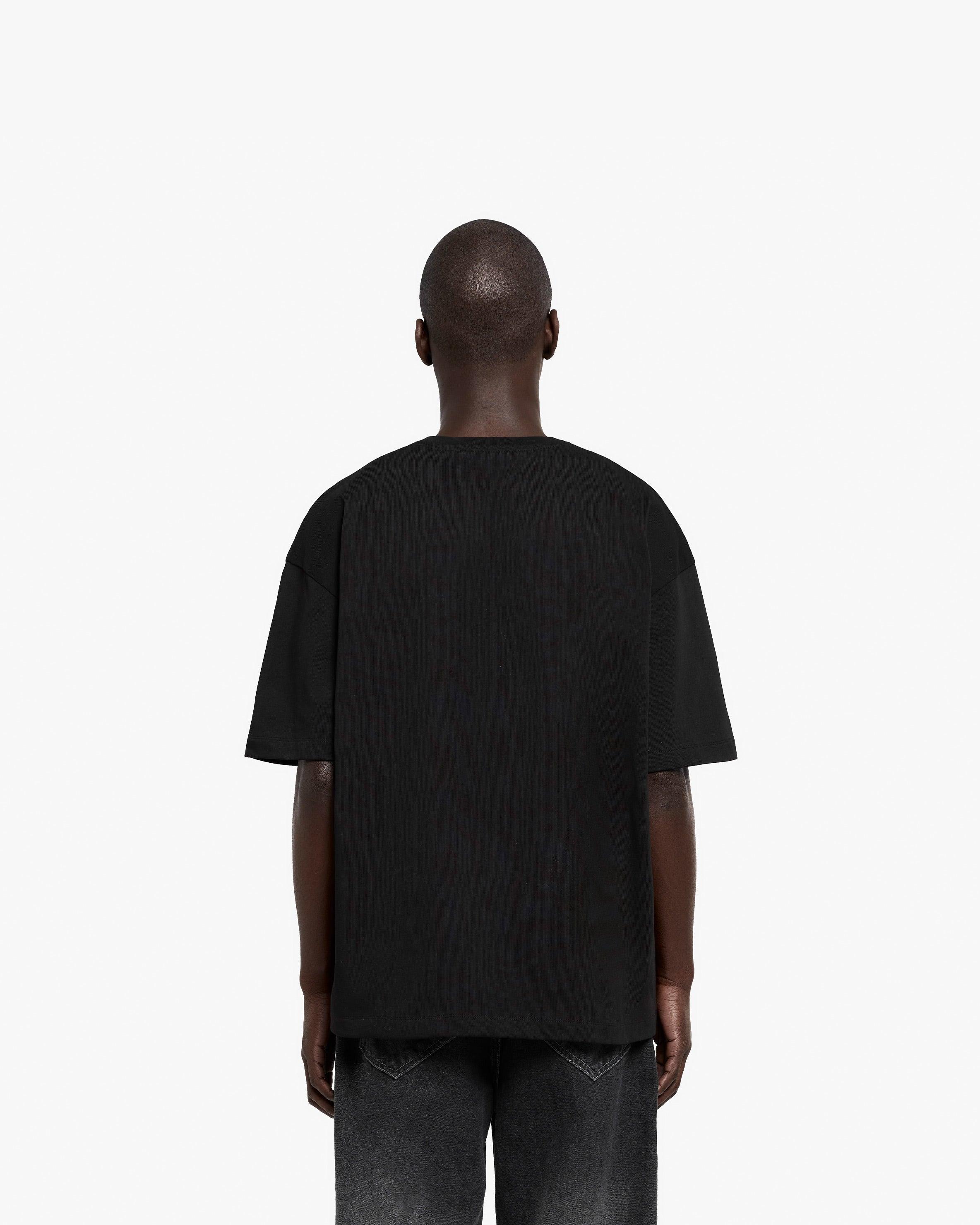 CONSTRUCTION LOGO TEE BLACK