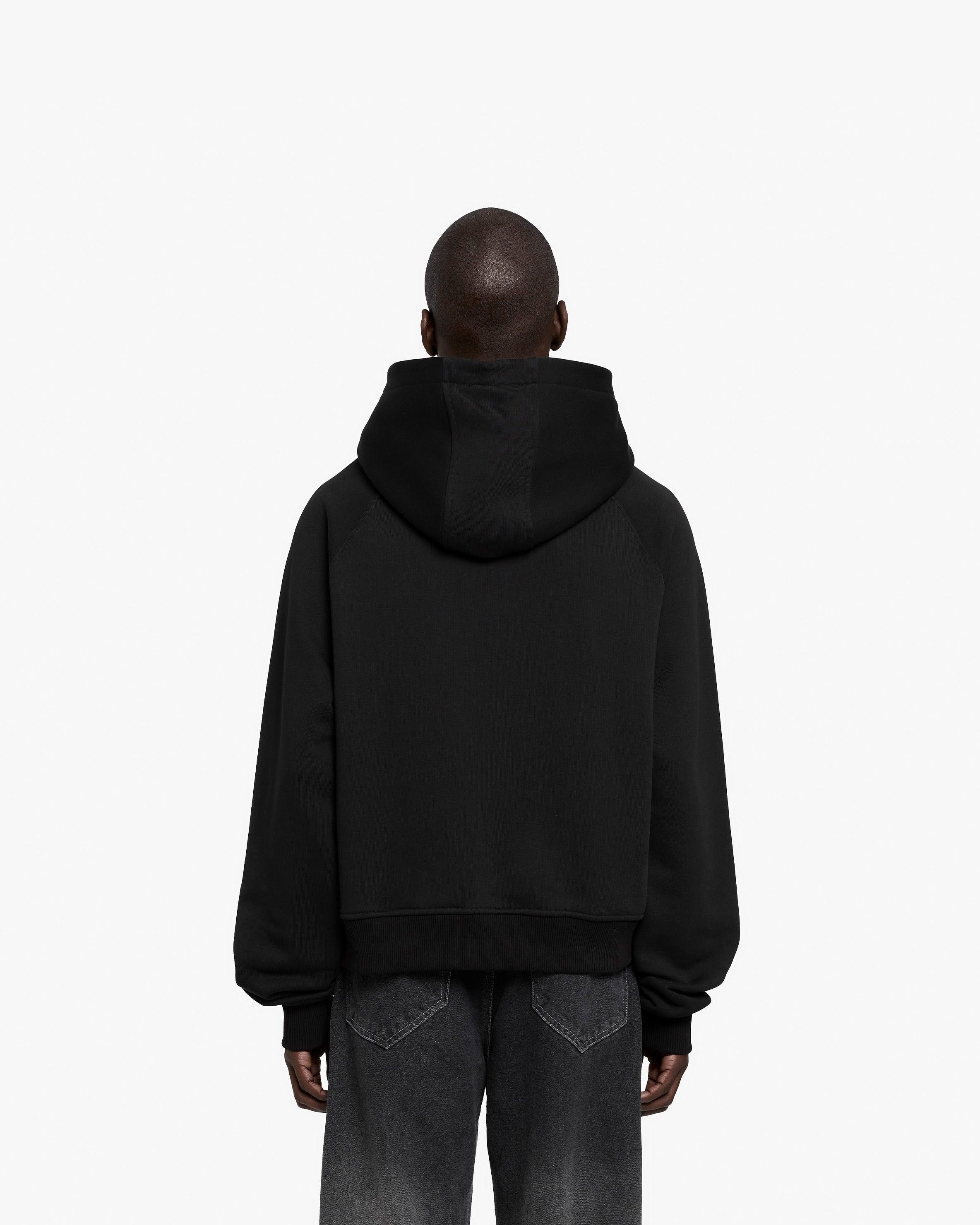 CHROME LOGO HOODIE BLACK