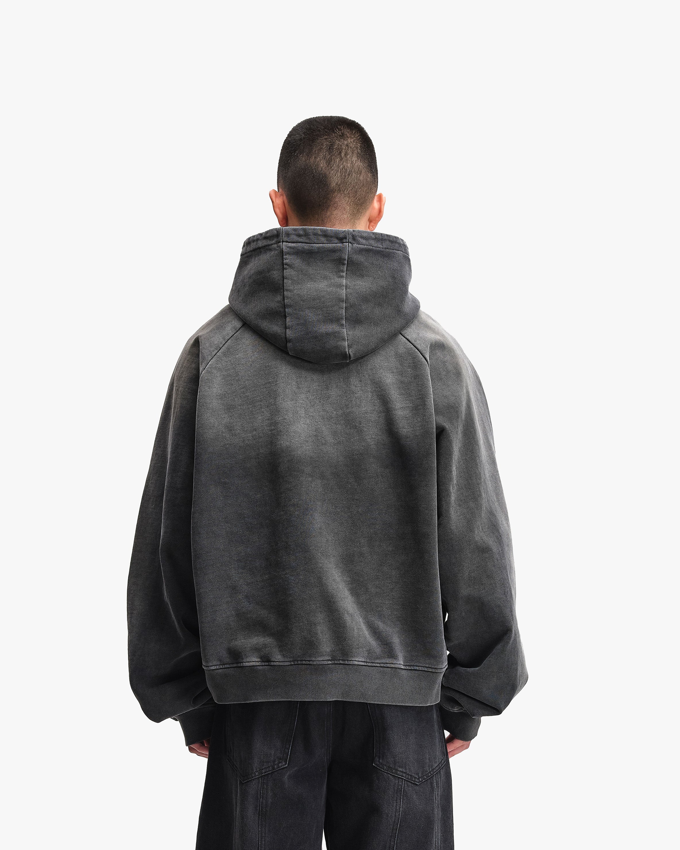 GALLERY HOODIE WASHED GREY