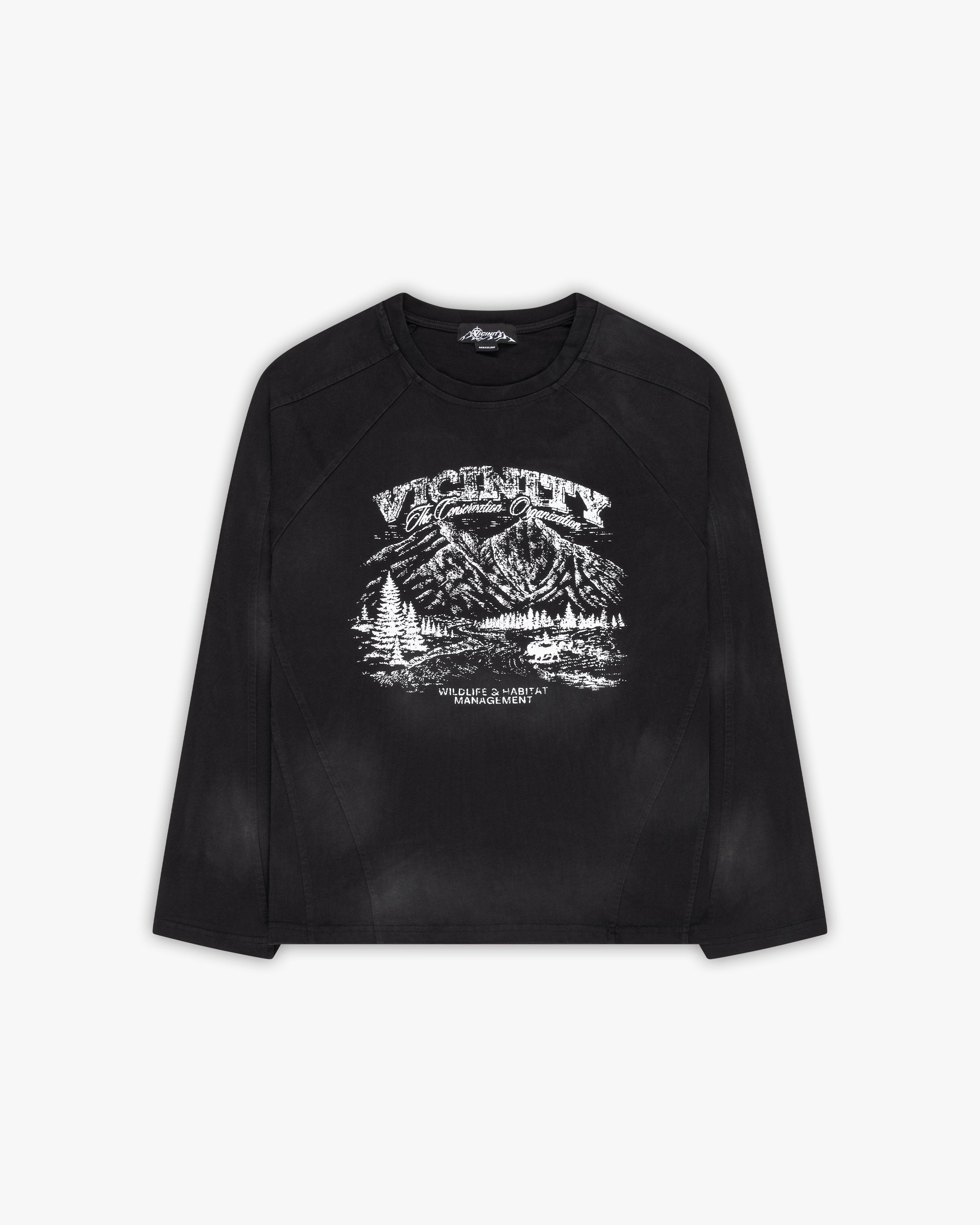 LANDSCAPE LONGSLEEVE BLACK