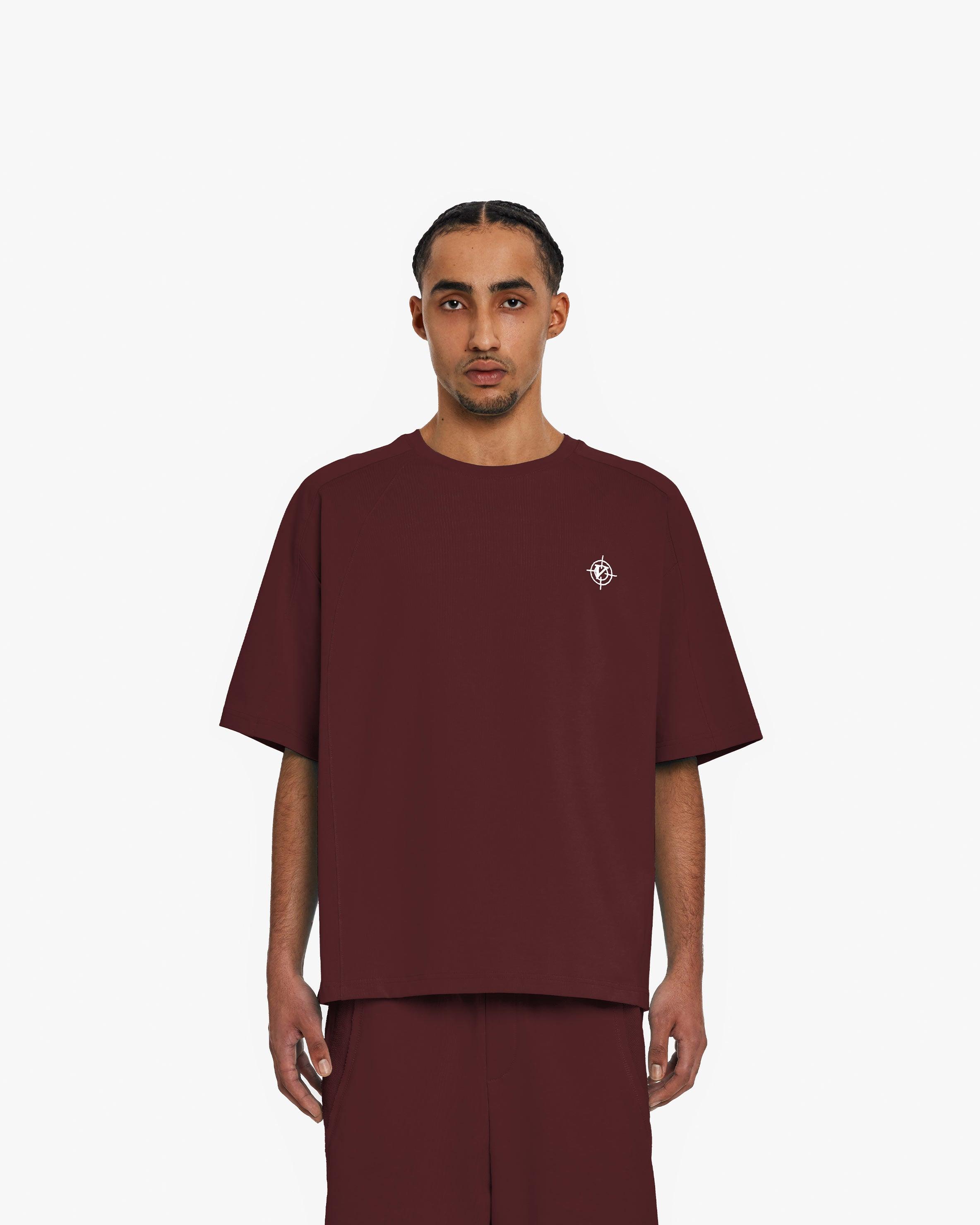 T-SHIRT WINE RED