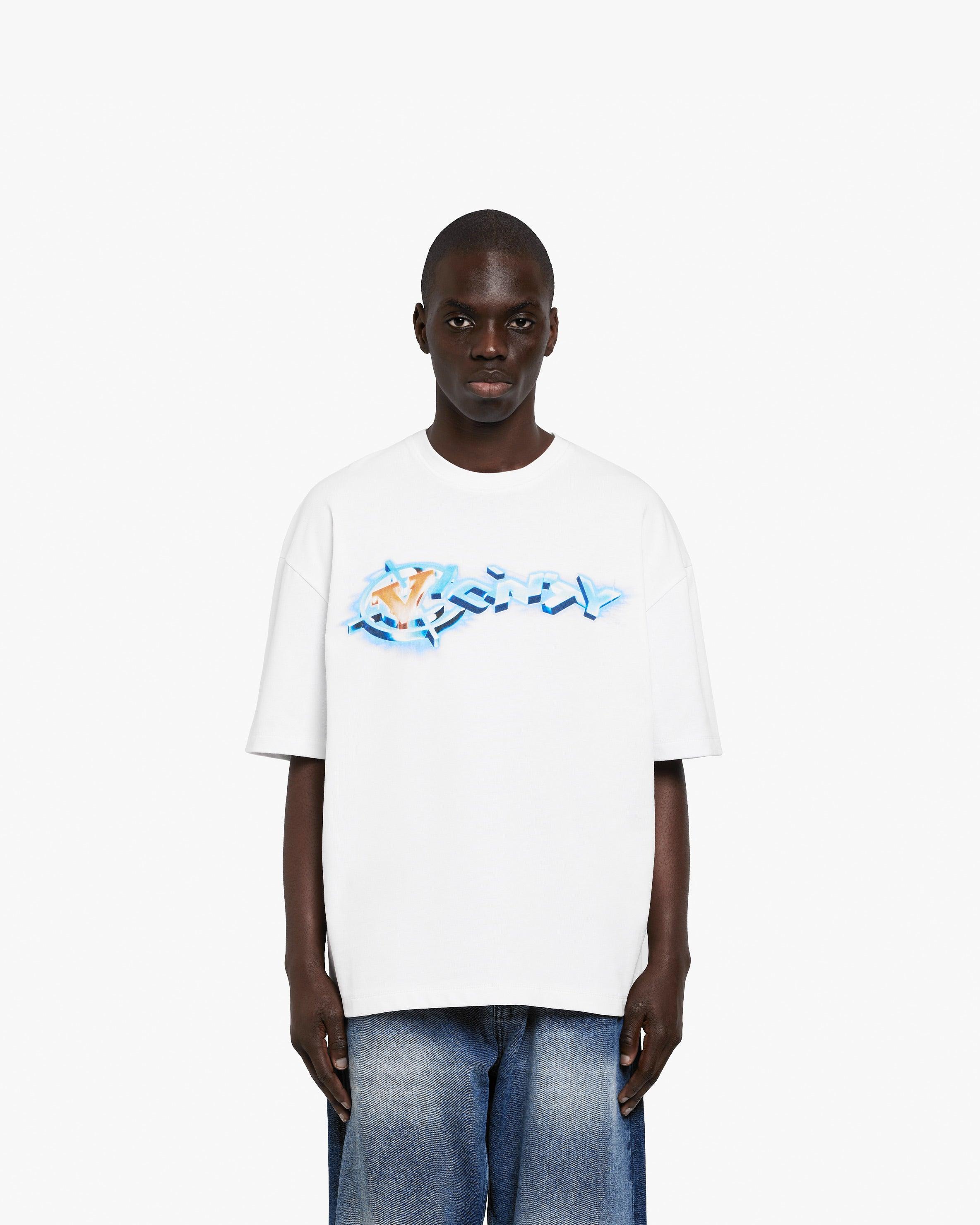 CHROME LOGO TEE WHITE