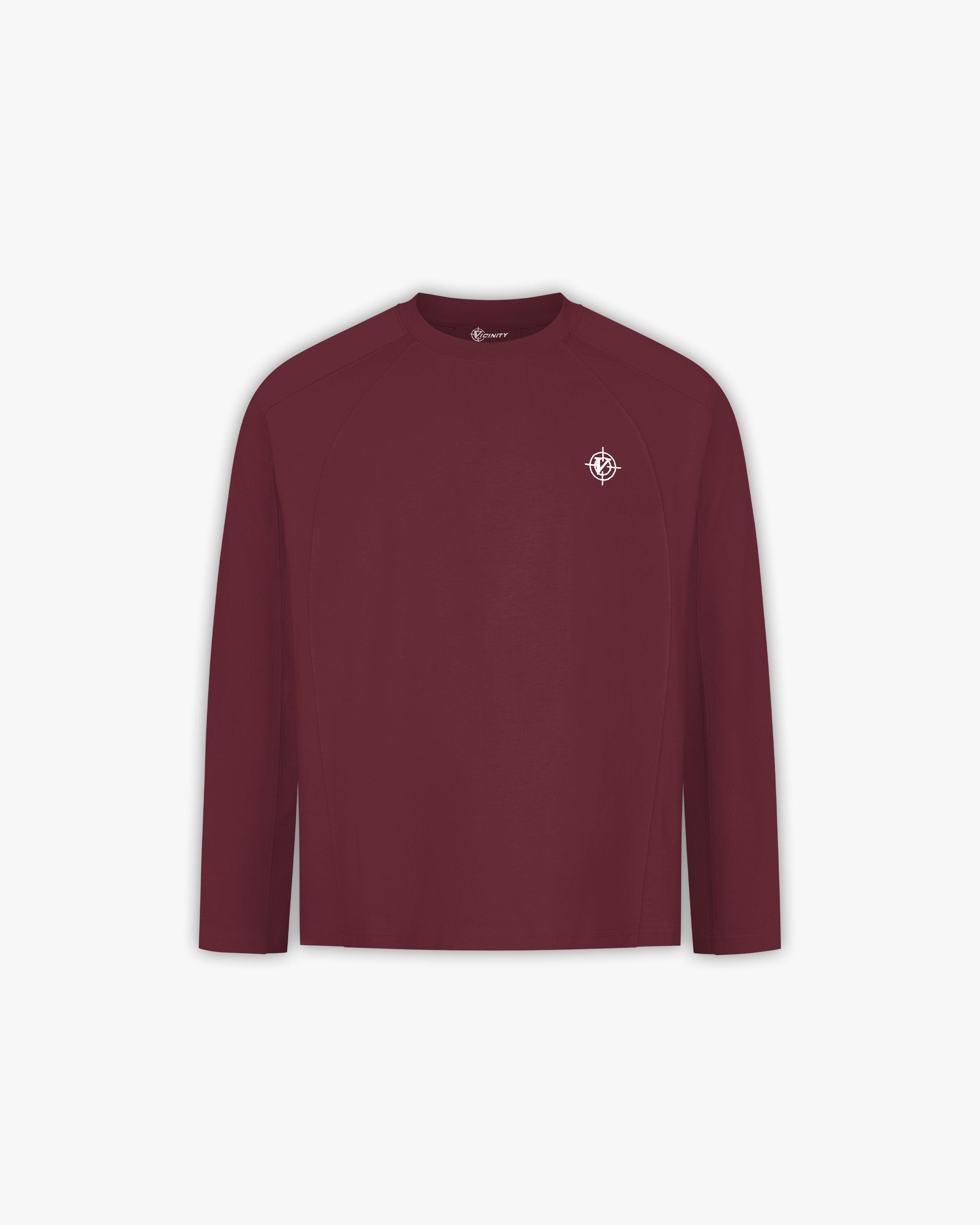 LONGSLEEVE WINE RED