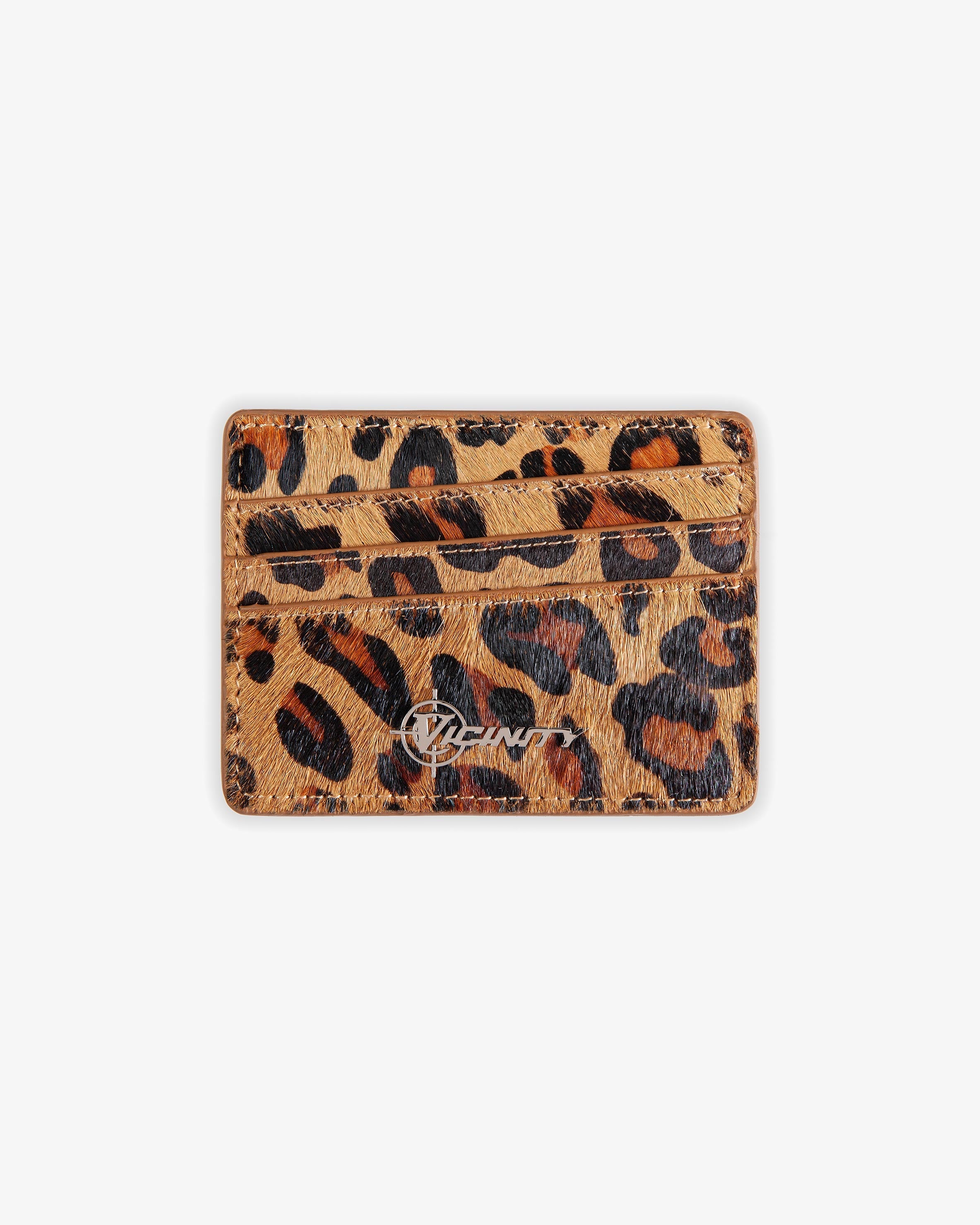 CARDHOLDER LEOPARD
