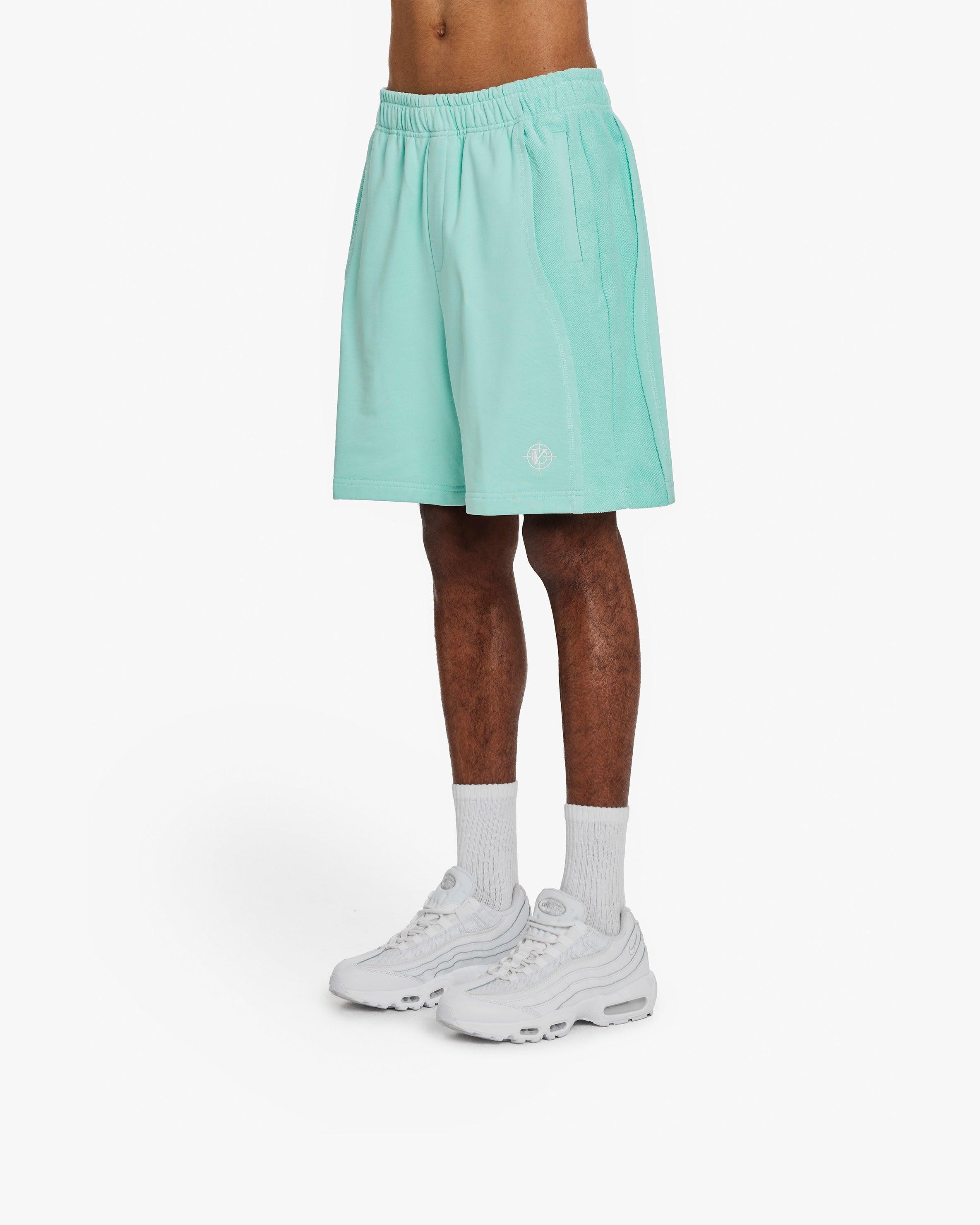 INSIDE OUT SHORTS TURQUOISE