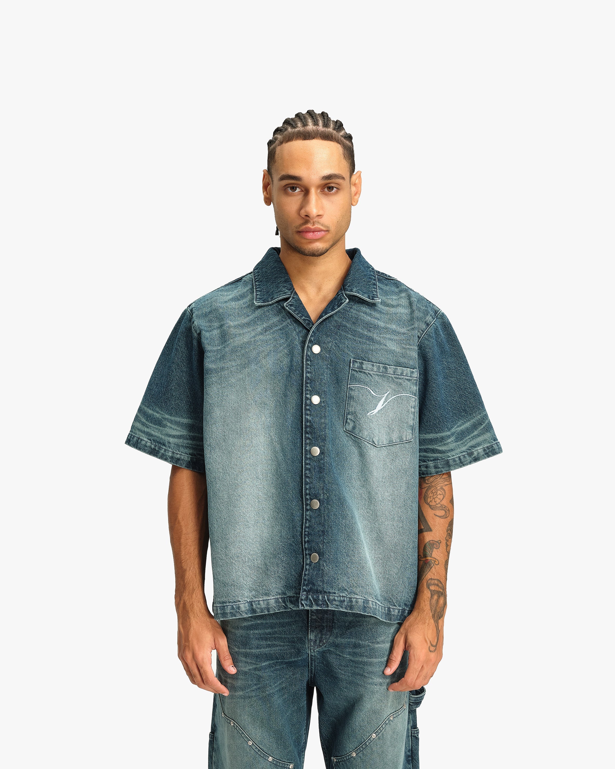 WILD SOUTH DENIM SHIRT LAKE