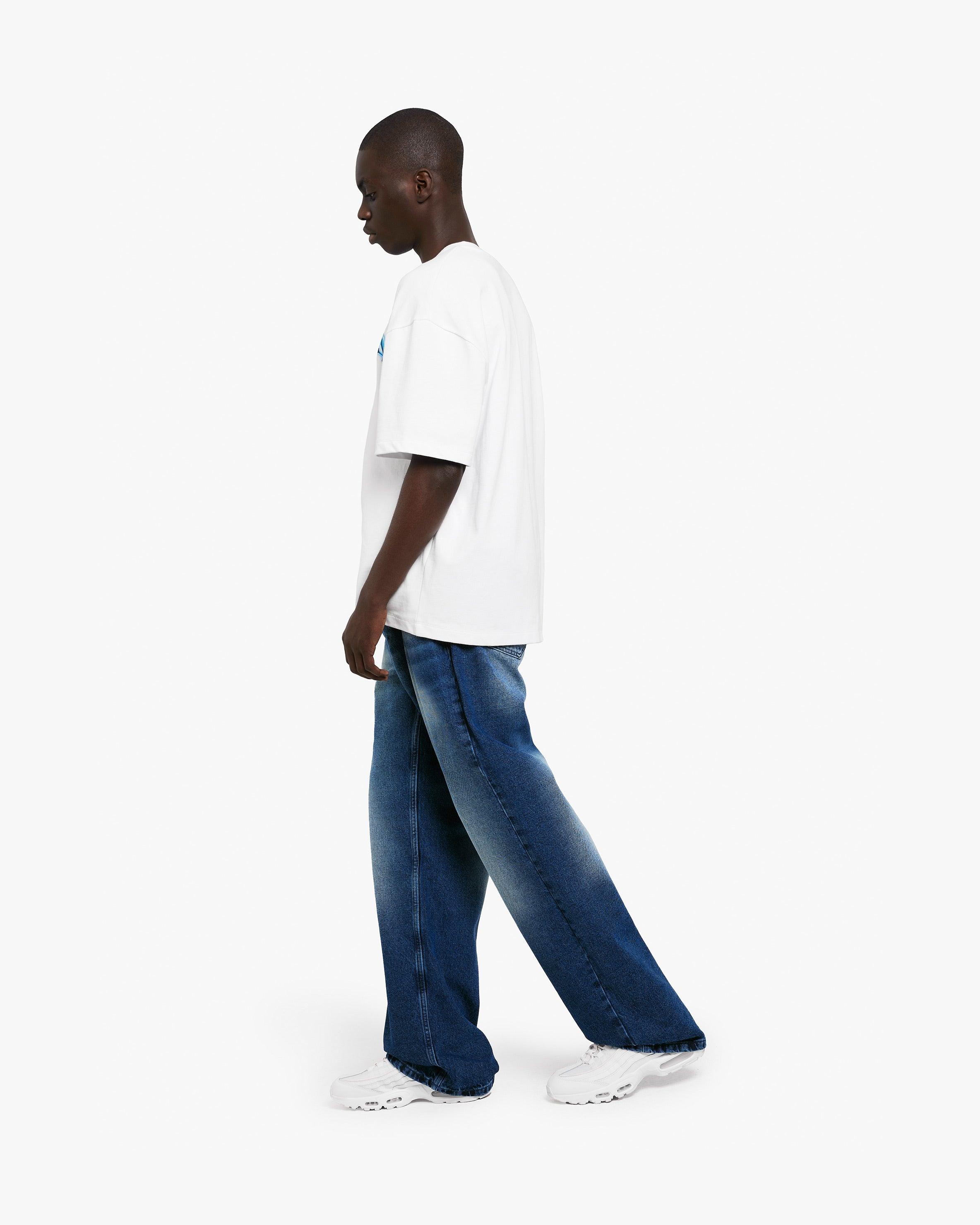 CHROME LOGO TEE WHITE