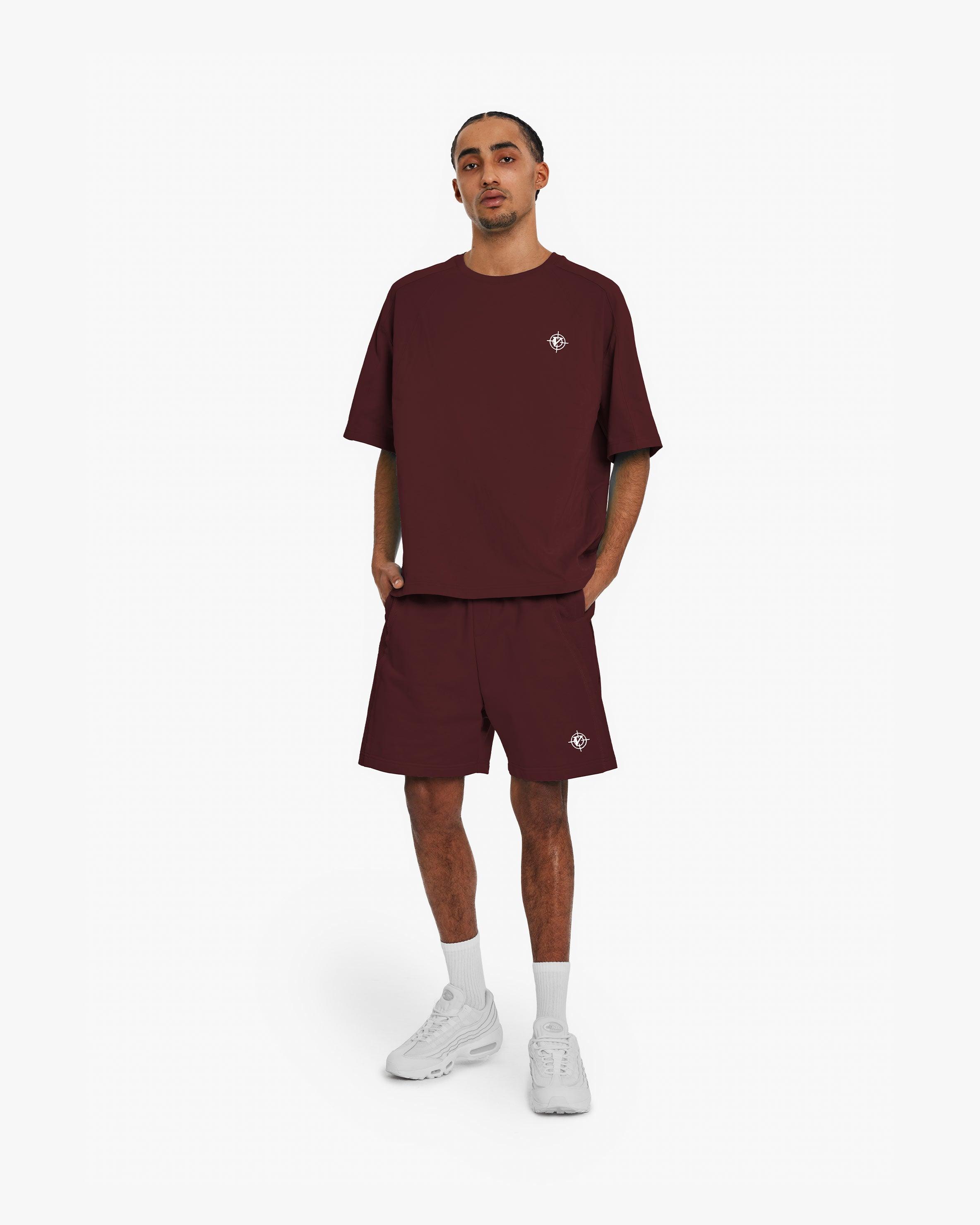 T-SHIRT WINE RED