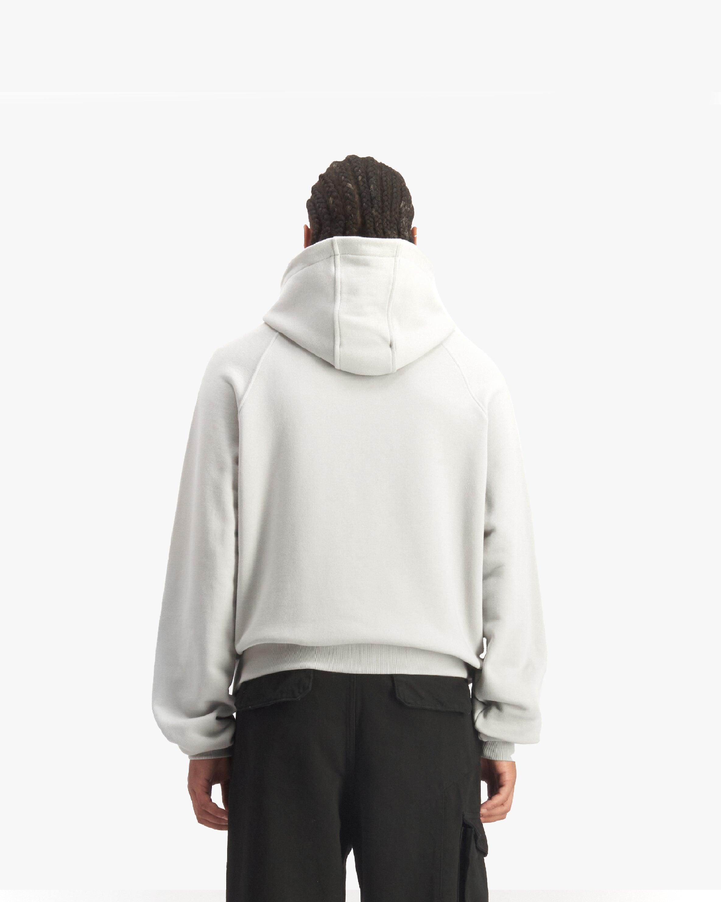 SHOOTING HOUSE ZIP HOODIE LIGHT GREY