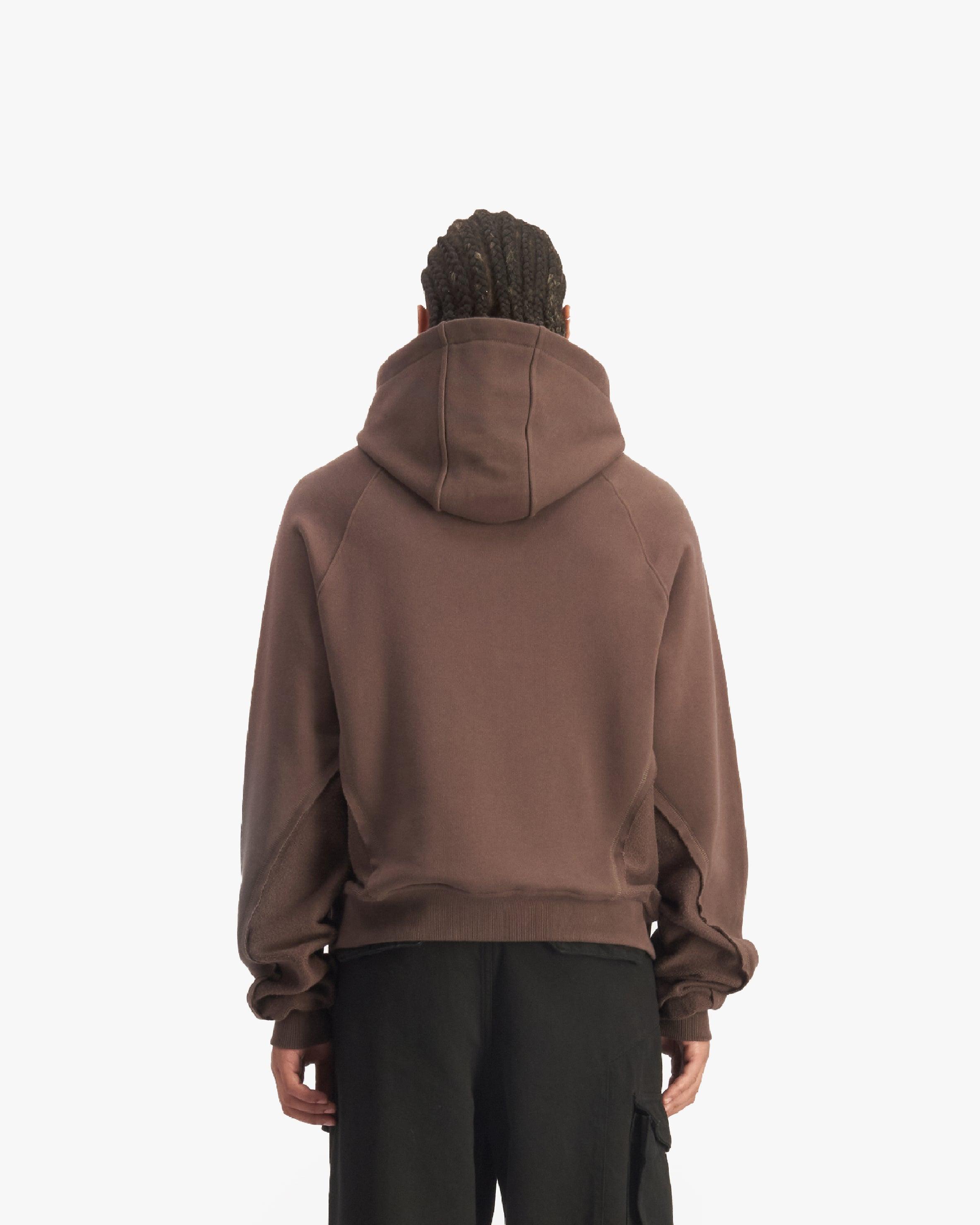 SHOOTING HOUSE HOODIE BROWN