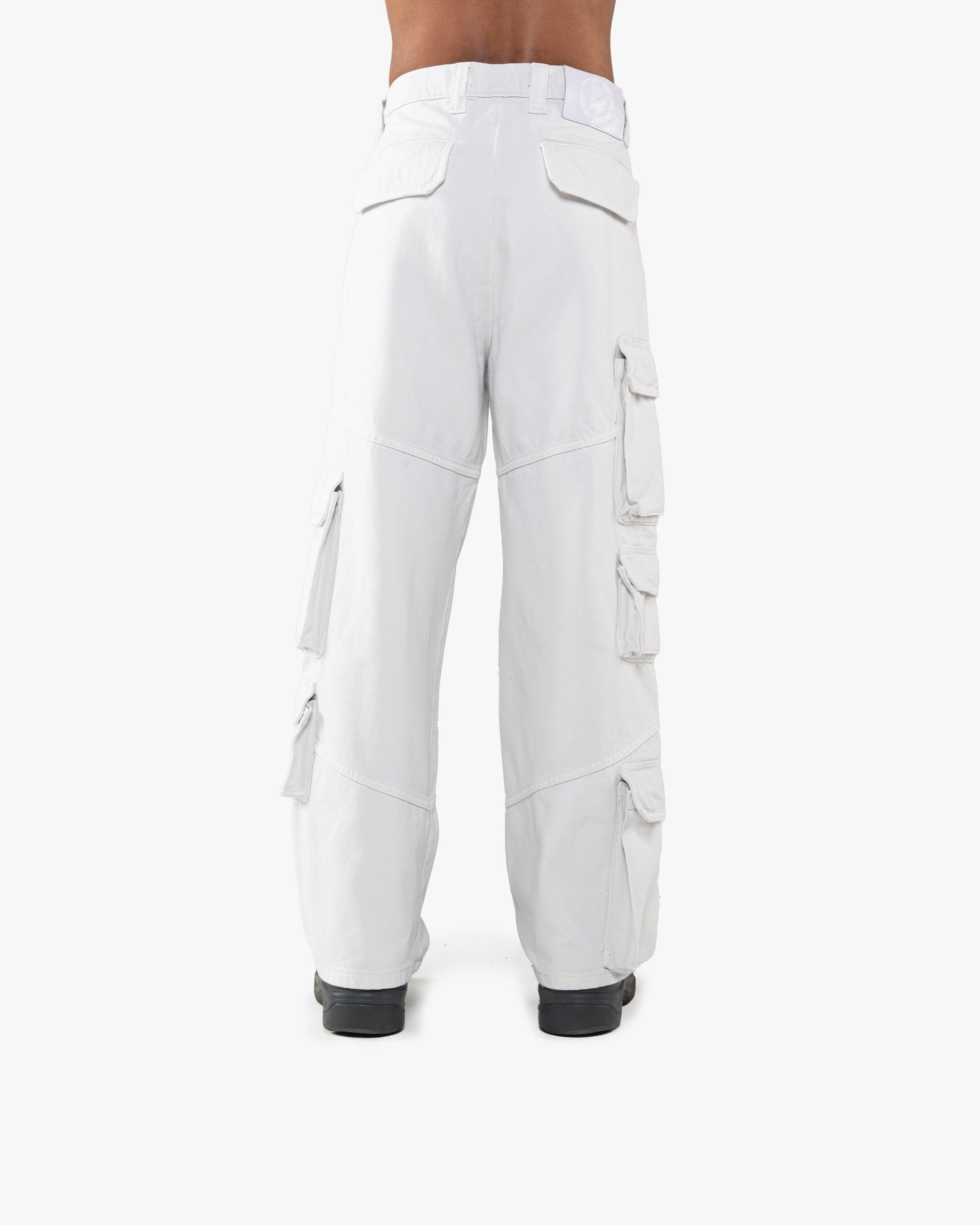 MULTIPOCKET CARGOPANTS LIGHT GREY