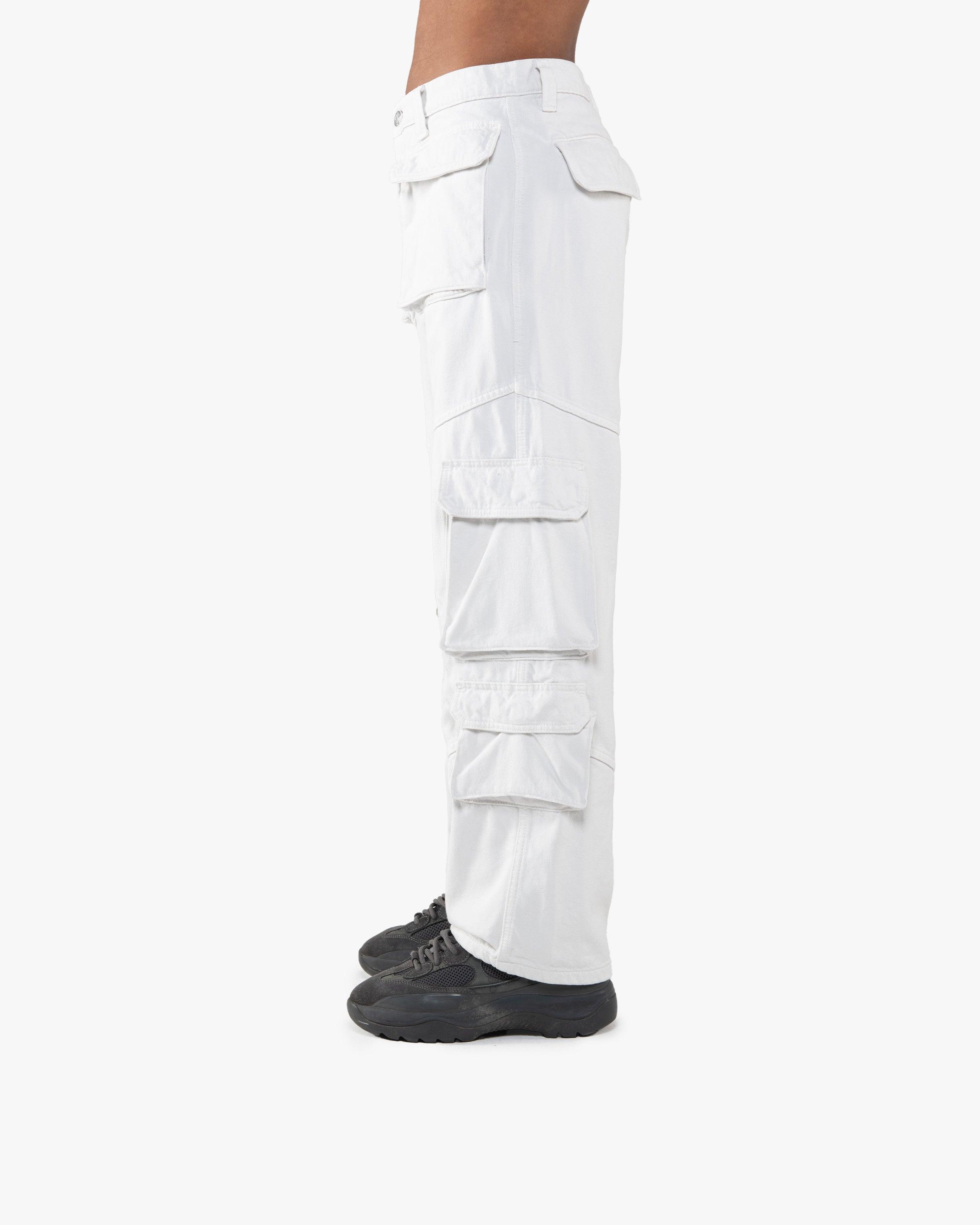 MULTIPOCKET CARGOPANTS LIGHT GREY