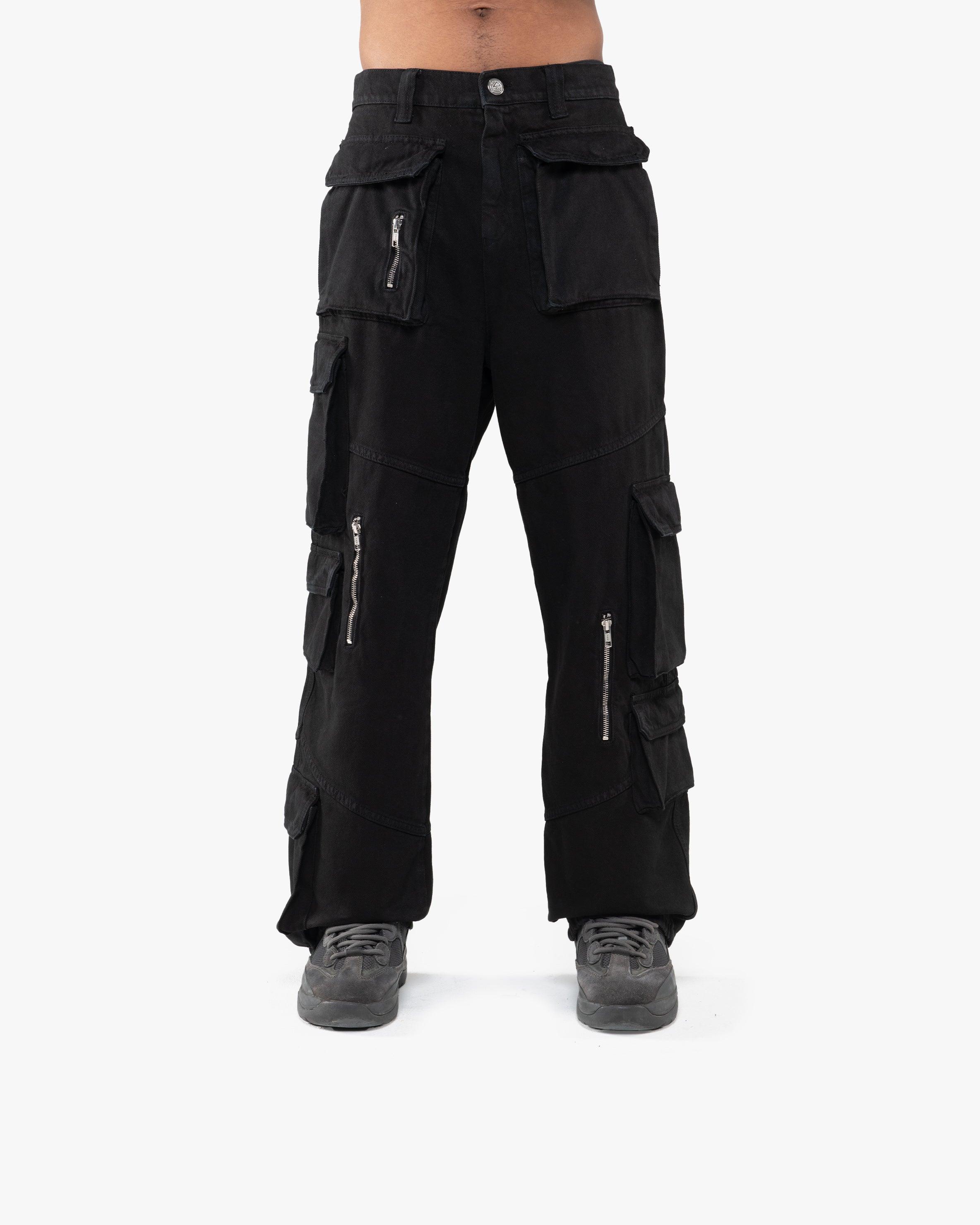 MULTIPOCKET CARGOPANTS BLACK