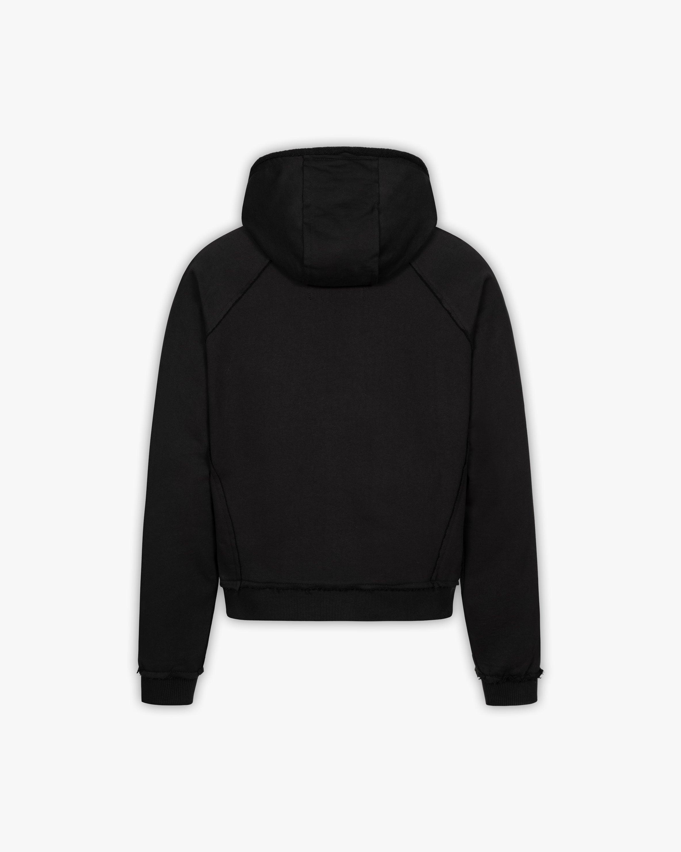 BINARY INSIDEOUT HOODIE BLACK