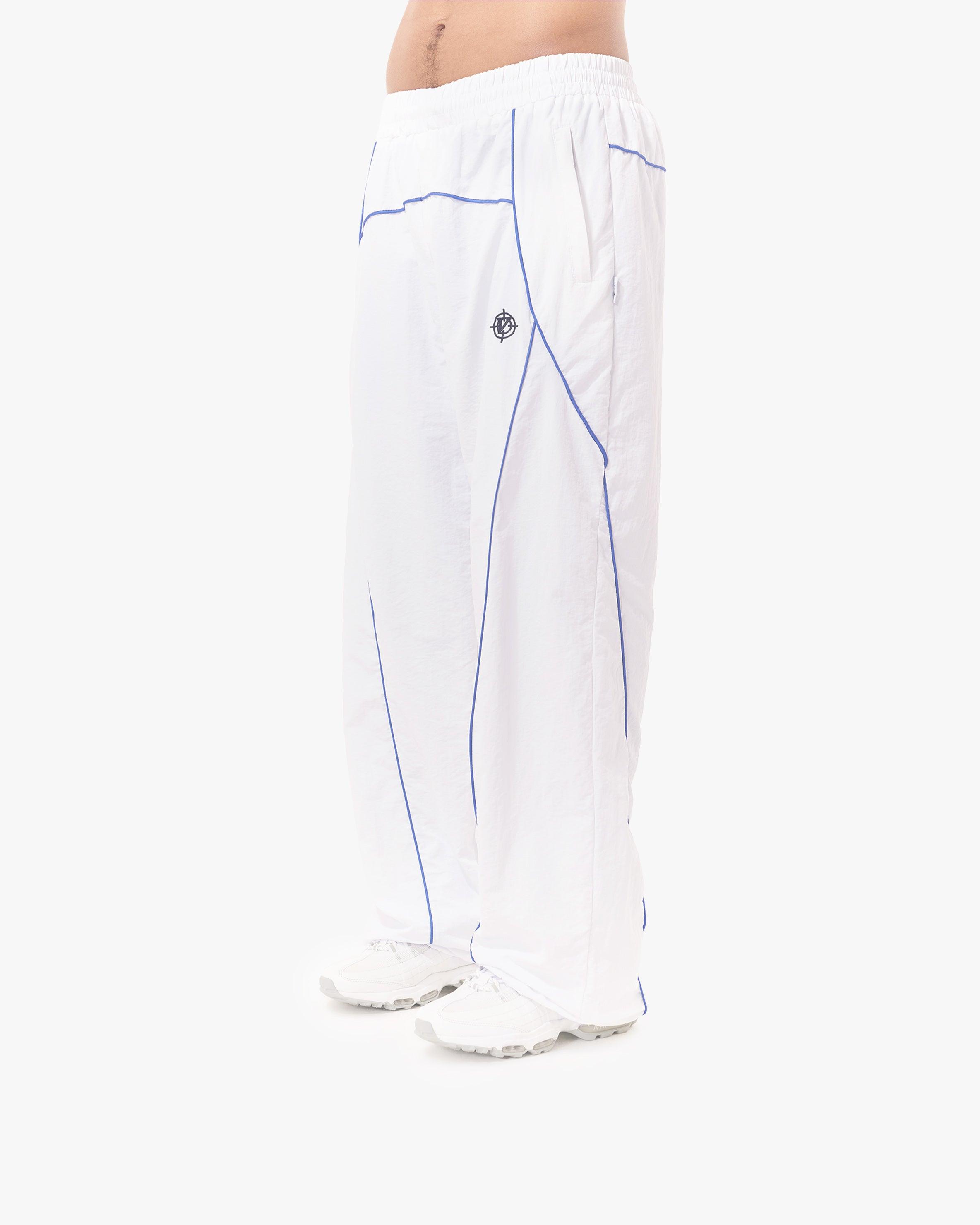 TRACK PANTS WHITE