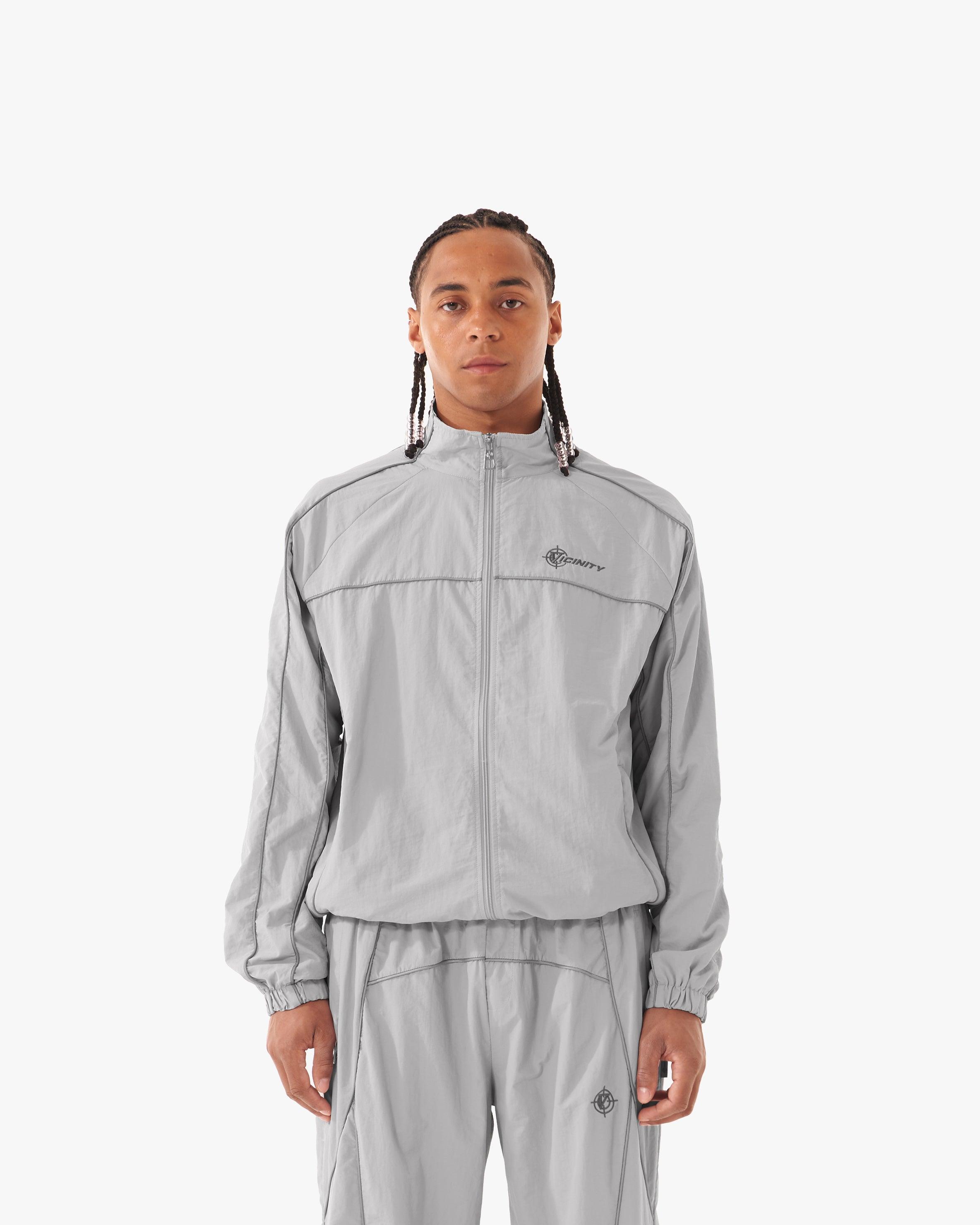 TRACK JACKET GREY
