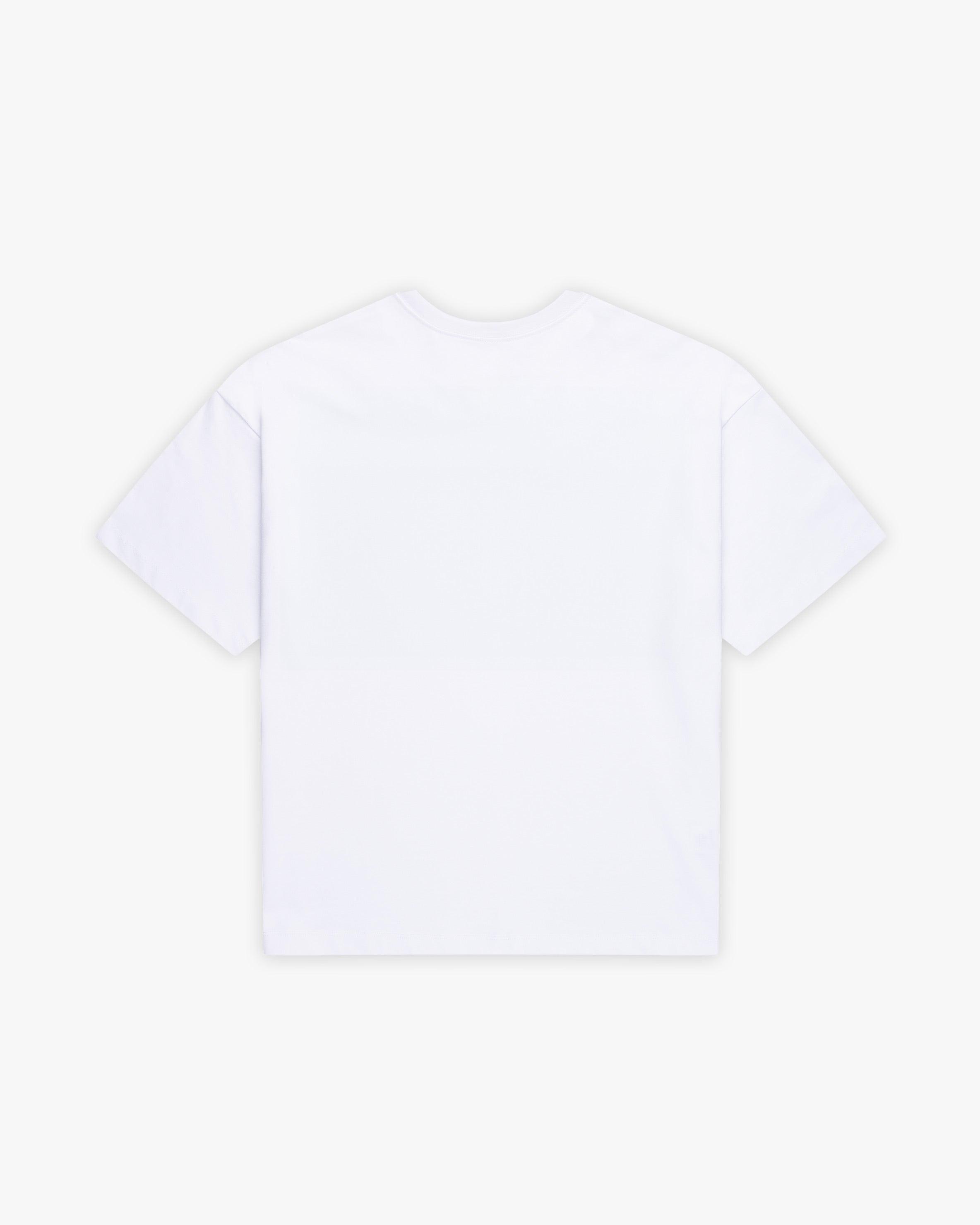 CHROME LOGO TEE WHITE